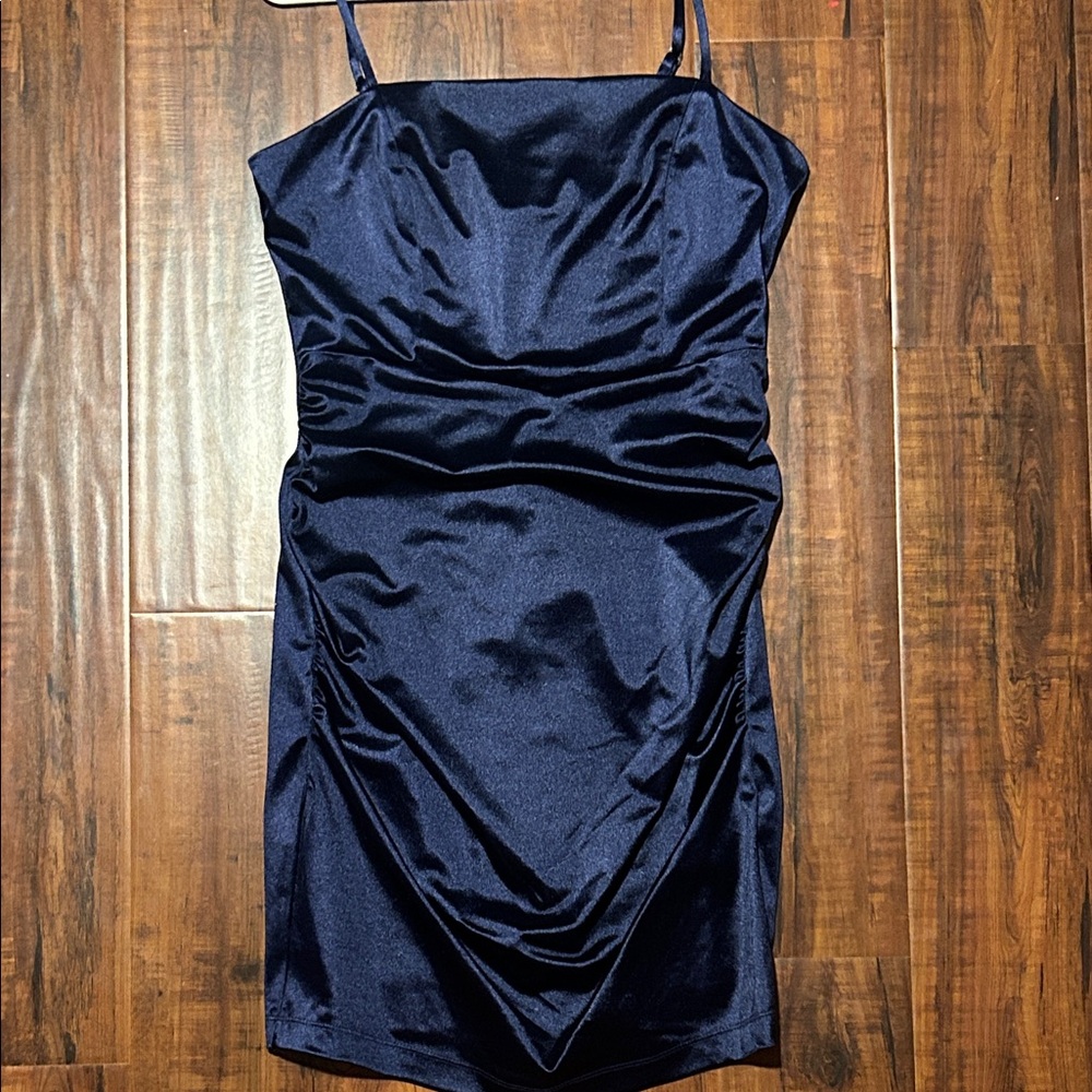 Emerald Sundae Midnight Blue Mini Dress